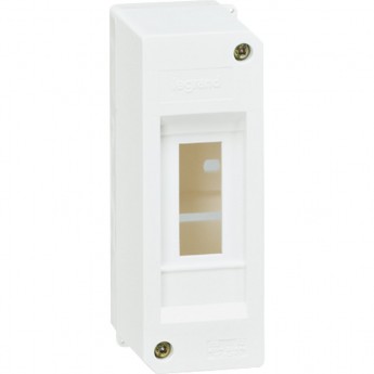 Щиток накладной LEGRAND Mini S 2 модуля 140х52х68 белый Щиток накладной LEGRAND Mini S 2 модуля 140х52х68 белый