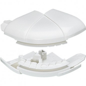 Угол внешний переменный LEGRAND от 60° до 120° для кабель-каналов DLP 50х80 белый Угол внешний переменный LEGRAND от 60° до 120° для кабель-каналов DLP 50х80 белый