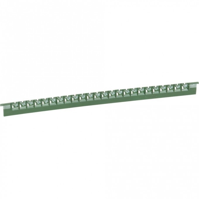 Маркер LEGRAND Memocab международная кодировка цветов ширина 2,3 мм цифра 5 зеленый 037805