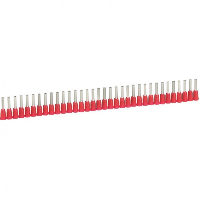 Наконечник в лентах LEGRAND Starfix для кабелей сечением 1 мм² красный 037663