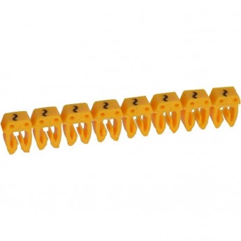 Маркер LEGRAND CAB 3 условное обозначение для кабеля 4-6 мм² переменный ток