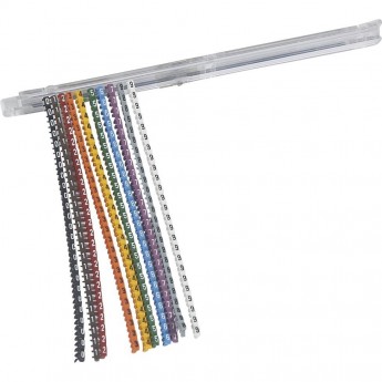 Набор маркеров LEGRAND CAB 3 цифры для кабеля сечением 0,15-0,5 мм²