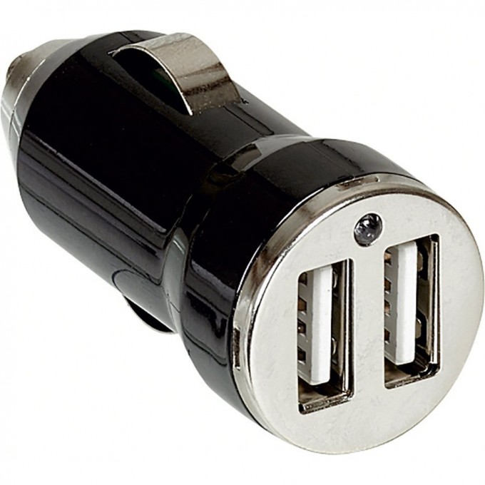 Автомобильная зарядка LEGRAND 2хUSB черный 050682