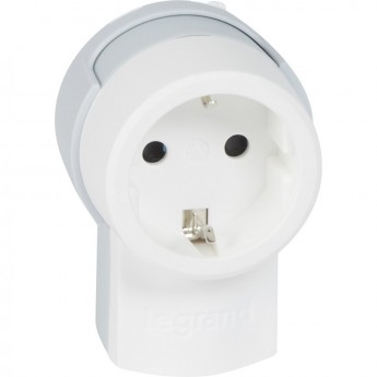 Розетка LEGRAND 2К+3 серия Элиум 16 А пластик винт сбоку белый Розетка LEGRAND 2К+3 серия Элиум 16 А пластик винт сбоку белый