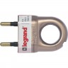Вилка LEGRAND 2К серия Элиум 6 А с кольцом пластик бронзовый 050164