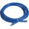Шнур коммутационный LEGRAND RJ 45 категория 6 U/UTP PVC не экранированный 5 м голубой 051775