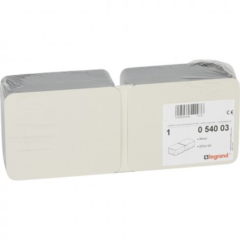 Монтажная коробка LEGRAND для выдвижного розеточного блока 8 модулей металл