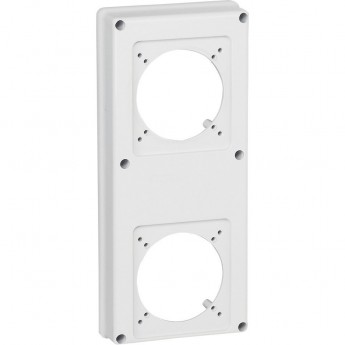 Лицевая панель LEGRAND P17 Tempra Pro 280x125 2 розетки 16/32 A белый Лицевая панель LEGRAND P17 Tempra Pro 280x125 2 розетки 16/32 A белый