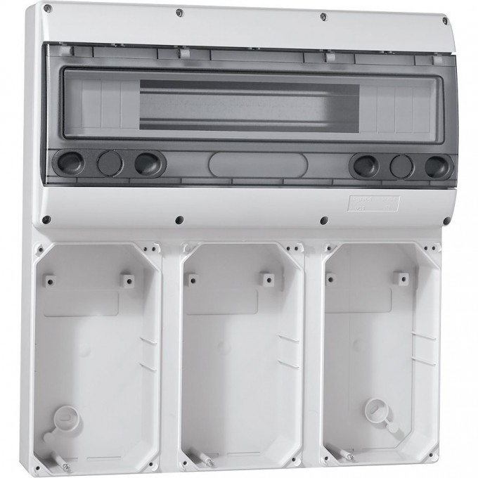 Основание LEGRAND P17 Tempra Pro для лицевых панелей 220x125 рейка 18 модулей (6 розеток 16 A) 057706