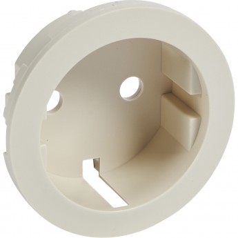 Лицевая панель LEGRAND Celiane розетка 2К+З немецкого стандарта Кат. № 0 671 53/61 слоновая кость Лицевая панель LEGRAND Celiane розетка 2К+З немецкого стандарта Кат. № 0 671 53/61 слоновая кость