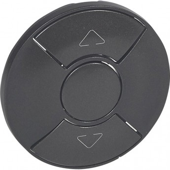 Лицевая панель LEGRAND Celiane для Кат. № 0 676 01/02/04 графит Лицевая панель LEGRAND Celiane для Кат. № 0 676 01/02/04 графит