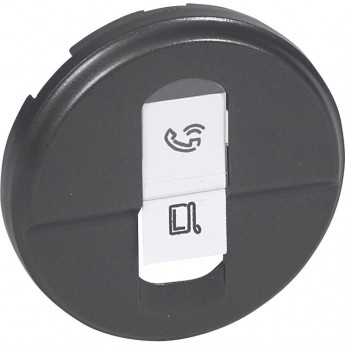 Лицевая панель LEGRAND Celiane розетка RJ 45 UTP/FTP Кат. № 0 673 44/45 графит Лицевая панель LEGRAND Celiane розетка RJ 45 UTP/FTP Кат. № 0 673 44/45 графит