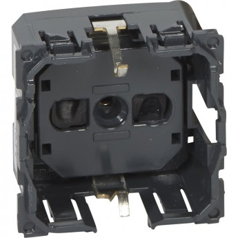 Розетка LEGRAND 2К+З немецкий стандарт винтовые зажимы Программа Celiane белый Розетка LEGRAND 2К+З немецкий стандарт винтовые зажимы Программа Celiane белый