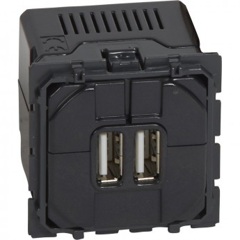 Зарядное устройство LEGRAND Celiane 2хUSB 1500 мА Зарядное устройство LEGRAND Celiane 2хUSB 1500 мА