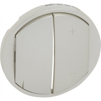 Лицевая панель LEGRAND для Кат. № 0 672 39 титан Лицевая панель LEGRAND для Кат. № 0 672 39 титан