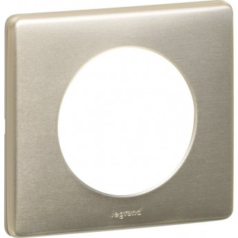 Рамка LEGRAND Celiane металлик 1 пост титан Рамка LEGRAND Celiane металлик 1 пост титан