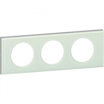 Рамка LEGRAND Celiane 3 поста смальта белая глина