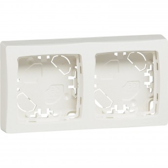 Рамка для накладного монтажа LEGRAND 2 поста белый Рамка для накладного монтажа LEGRAND 2 поста белый