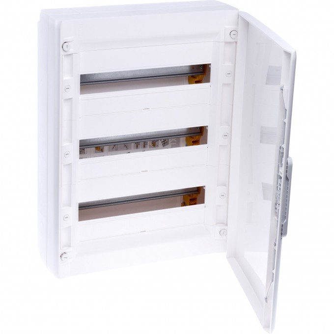 Распределительный щиток LEGRAND XL3 125 - с белой дверью - 3 ряда - 54 модуля - 600х450х128 мм, белый 401648