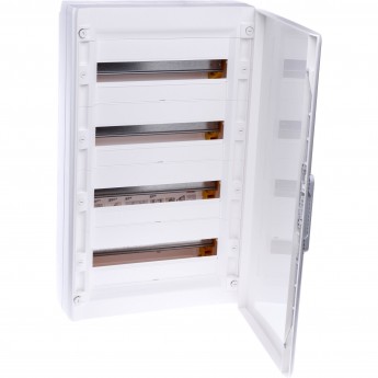 Распределительный щиток LEGRAND XL3 125 - с белой дверью - 4 ряда - 72 модуля - 750х450х128 мм, белый Распределительный щиток LEGRAND XL3 125 - с белой дверью - 4 ряда - 72 модуля - 750х450х128 мм, белый