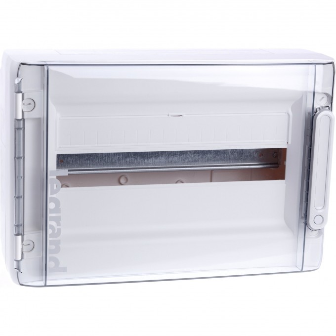 Распределительный щиток LEGRAND XL3 125 - с прозрачной дверью - 1 ряд - 18 модулей - 300х450х128 мм, белый 401656