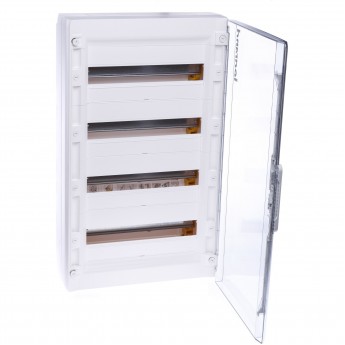 Распределительный щиток LEGRAND XL3 125 - с прозрачной дверью - 4 ряда - 72 модуля - 750х450х128 мм, белый Распределительный щиток LEGRAND XL3 125 - с прозрачной дверью - 4 ряда - 72 модуля - 750х450х128 мм, белый