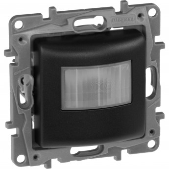 Датчик движения LEGRAND Etika без нейтрали 400 Вт антрацит Датчик движения LEGRAND Etika без нейтрали 400 Вт антрацит