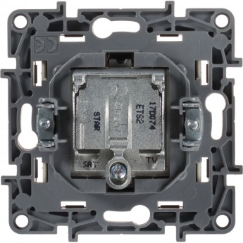 Розетка LEGRAND TV/SAT двухкабельная ETIKA слоновая кость Розетка LEGRAND TV/SAT двухкабельная ETIKA слоновая кость