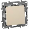 Выключатель LEGRAND Etika Plus без фиксации (кнопка) с Н.О./Н.З. контактом 6 A 250 В слоновая кость 672314