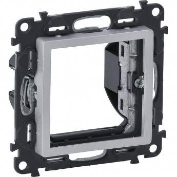 Адаптер LEGRAND Valena LIFE для механизмов Mosaic 2-модульных алюминий