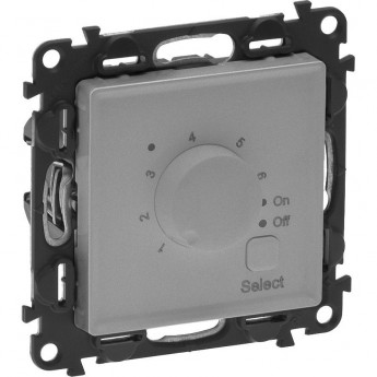 Термостат LEGRAND Valena IN'MATIC для теплых полов с датчиком 16А 250В винтовые зажимы с лицевой панелью алюминий Термостат LEGRAND Valena IN'MATIC для теплых полов с датчиком 16А 250В винтовые зажимы с лицевой панелью алюминий