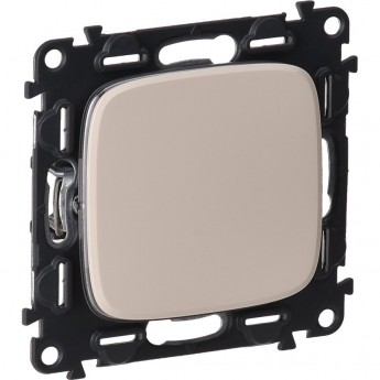 Выключатель LEGRAND Valena ALLURE 10АХ 250В с лицевой панелью безвинтовые зажимы слоновая кость