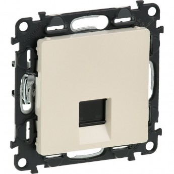 Информационная розетка LEGRAND Valena LIFE одиночная RJ45 Кат.6 UTP с лицевой панелью слоновая кость Информационная розетка LEGRAND Valena LIFE одиночная RJ45 Кат.6 UTP с лицевой панелью слоновая кость