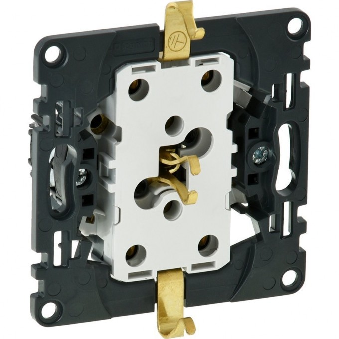 Силовая розетка LEGRAND Valena IN'MATIC двойная 2х2К+З 16А 250В безвинтовые зажимы 753027