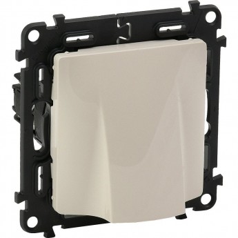 Вывод кабеля LEGRAND Valena LIFE с лицевой панелью без клемм слоновая кость Вывод кабеля LEGRAND Valena LIFE с лицевой панелью без клемм слоновая кость