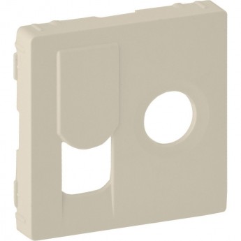 Лицевая панель LEGRAND Valena LIFE для розетки TV-RJ45 слоновая кость Лицевая панель LEGRAND Valena LIFE для розетки TV-RJ45 слоновая кость