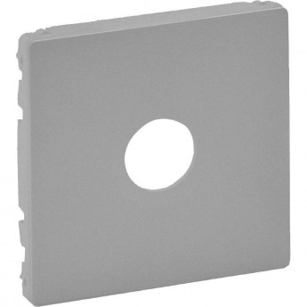 Лицевая панель LEGRAND Valena LIFE для розеток ТВ алюминий Лицевая панель LEGRAND Valena LIFE для розеток ТВ алюминий