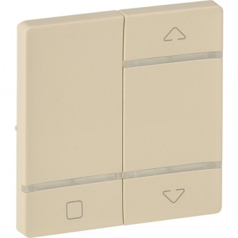 Лицевая панель LEGRAND Valena LIFE MyHome Play Zigbee для радиоприемного выключателя для приводов жалюзи/рольставень слоновая кость Лицевая панель LEGRAND Valena LIFE MyHome Play Zigbee для радиоприемного выключателя для приводов жалюзи/рольставень слоновая кость