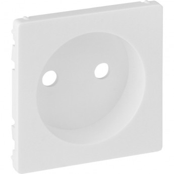 Лицевая панель LEGRAND Valena LIFE силовой розетки 2К белая Лицевая панель LEGRAND Valena LIFE силовой розетки 2К белая