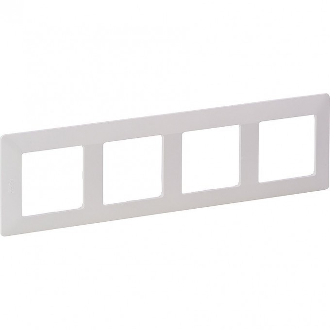 Рамка LEGRAND Valena LIFE "Белая", 4-постовая универсальная, белая 754004