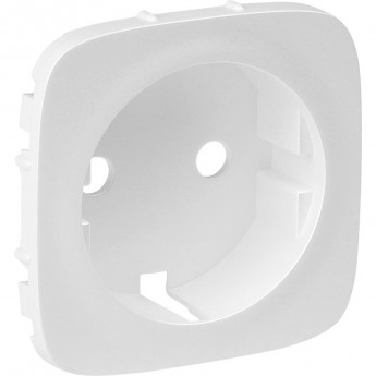 Лицевая панель LEGRAND Valena ALLURE для розетки 2К+З белая Лицевая панель LEGRAND Valena ALLURE для розетки 2К+З белая