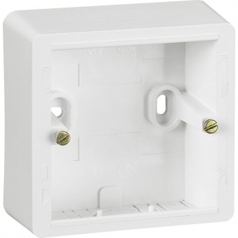 Коробка LEGRAND Cariva для накладного монтажа высота 41 мм белый