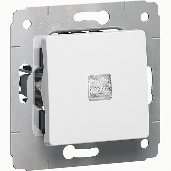 Выключатель LEGRAND Cariva с подсветкой автоматические клеммы 10 АX 250 В белый 773610