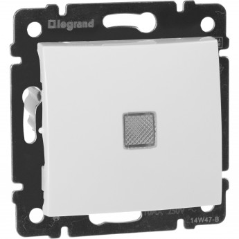 Переключатель LEGRAND Valena на два направления с подсветкой 10 A 250 В белый