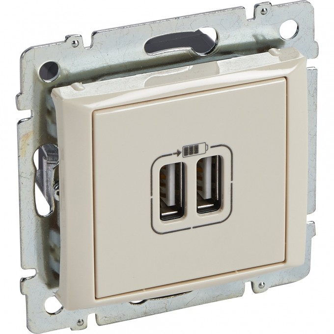 Зарядное устройство LEGRAND Valena с 2-мя коннекторами USB 1500 мА слоновая кость 774170