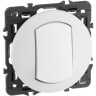 Переключатель Celiane - одноклавишный на 2 направления - IP 44, белый SET-1-067001-12