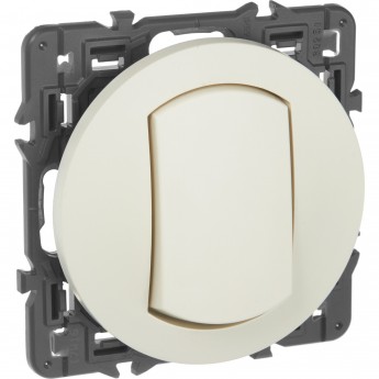 Переключатель LEGRAND Celiane одноклавишный на 2 направления - IP 44, слоновая кость
