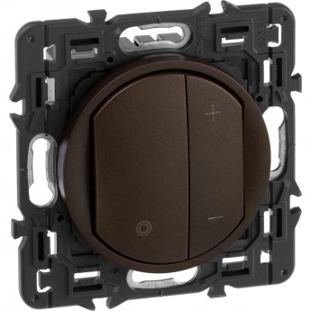 Светорегулятор LEGRAND Celiane 600 Вт графит