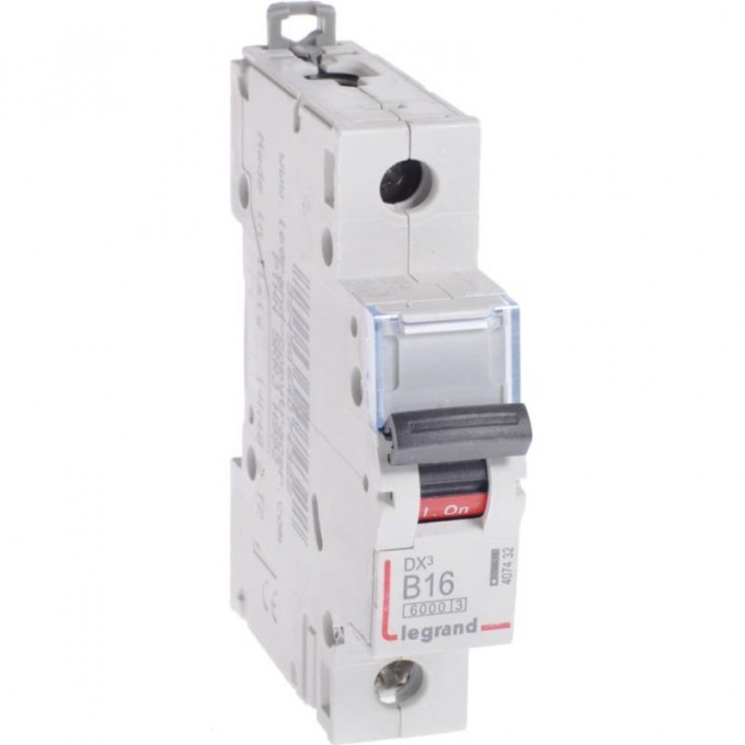 Автоматический выключатель LEGRAND DX3 6000 10kA 16A 1П тип В 407432
