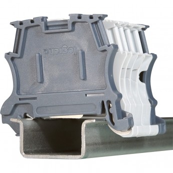 Фиксатор клеммников LEGRAND Viking, шаг 6 мм, безвинтовое крепление Фиксатор клеммников LEGRAND Viking, шаг 6 мм, безвинтовое крепление